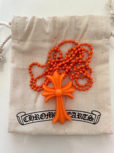 Croce silicone arancione - croce, in