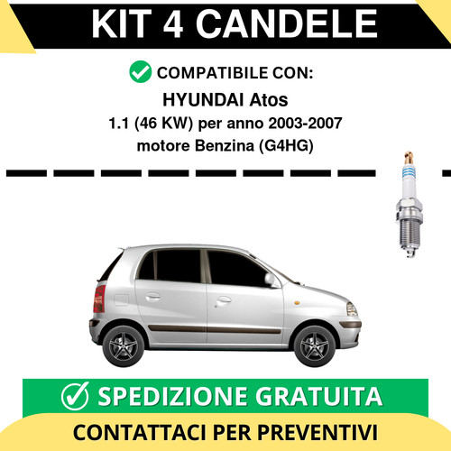 Kit candele per - candele, atos