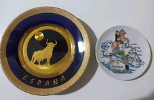 2 Piatti Ceramica Souvenir