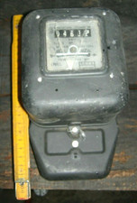 SACET- ANTICO CONTATORE  MONOFASE-PER IMPIANTO ELETTRICO-ANNI '60