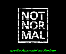 Adesivo sticker NOT NORMALE