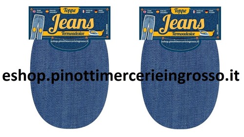 Coppia toppe tessuto jeans - coppia,