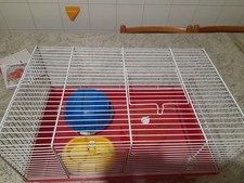 Gabbia per criceti e topolini con accessori cm 45x28x24 - usato