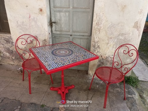 Antico tavolo giardino - da,