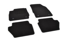 Set 4 Tappetini Auto su Misura per Ford Fiesta | Tappetini Tappeti Auto con Clip
