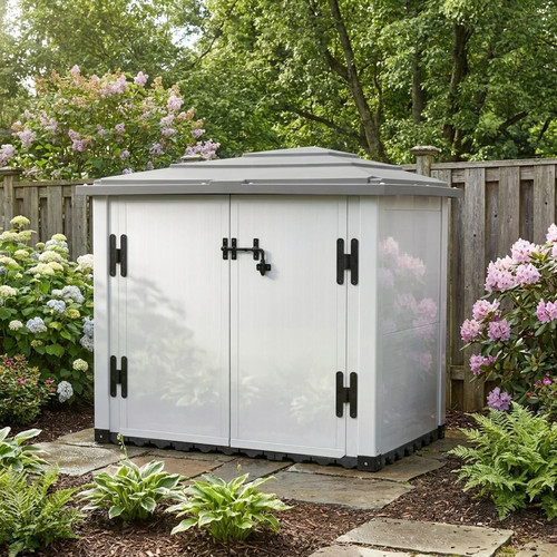 Box giardino pvc con 2 - da,