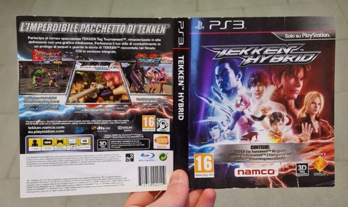 Copertina tekken hybrid no - tekken, (no