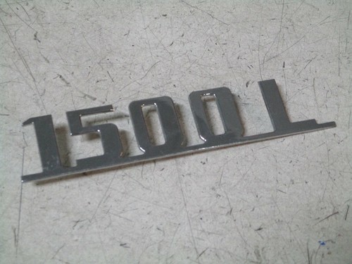 Scritta posteriore fiat 1500 - scritta, l