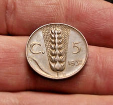 5 centesimi SPIGA 1931 rame
