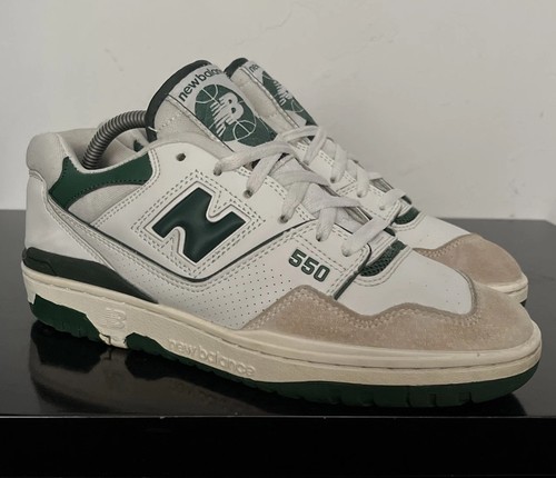 New balance 550 white - 550, green'