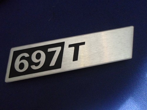Scritta fiat camion 697 - scritta,