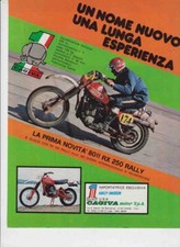 advertising Pubblicità-MOTO CAGIVA RX 250 RALLY '79-MOTOITALIANE ENDURO EPOCA