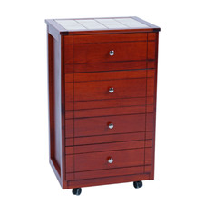 Carrello cassettiera giada con - carrello,