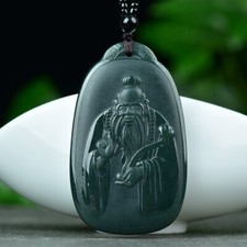 Chinese Hetian Gray Jade Hand
