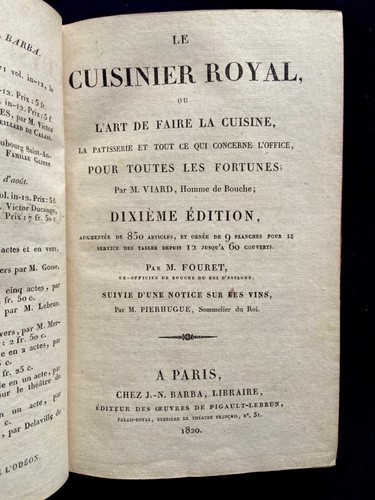 Alexandre viard le cuisinier - alexandre,