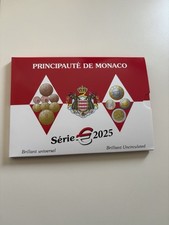 MONACO, Serie divisionale 2025 (8 monete) - SUBITO DISPONIBILE
