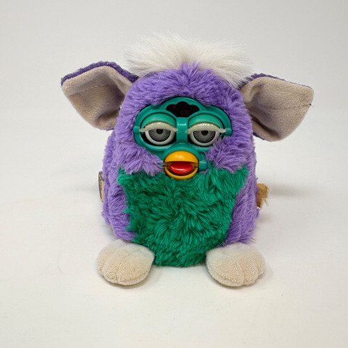 Vintage 1999 furby verde - vintage,