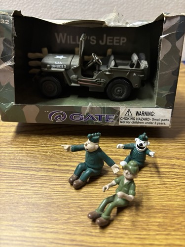 Figurine willy jeep beetle - jeep,