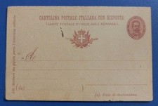1898 intero postale c.mi 10+10