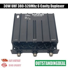 30W UHF 380-520Mhz 6 Cavità