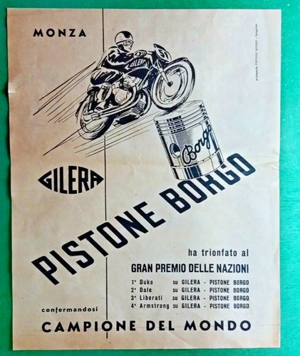 Gilera pistone borgo - pistone, bella