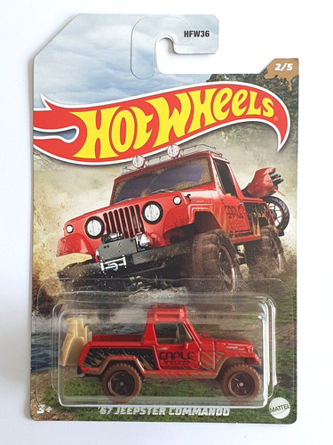 Miniature hot wheels jeep - hot,
