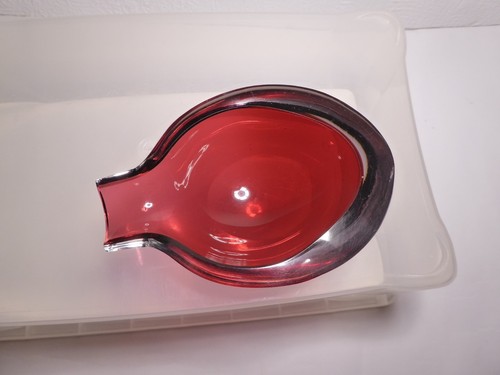 Ciotola vetro rosa - in,