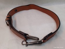 Tracolla ecopelle marrone