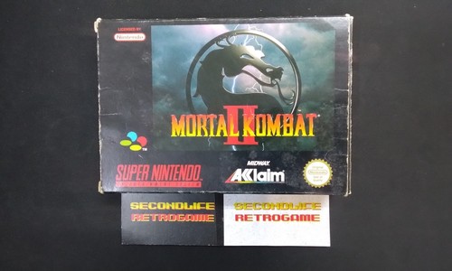 Snes super nintendo mortal - nintendo,