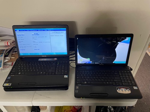 Lotto toshiba satellite c655 - 5,