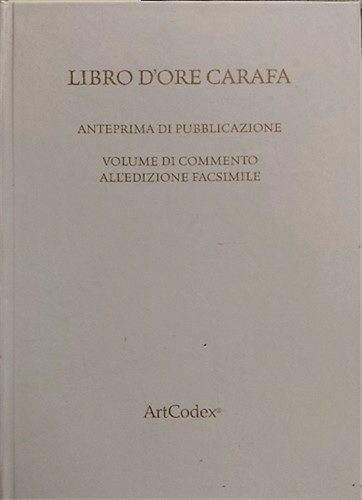 Libro ore carafa - libro,