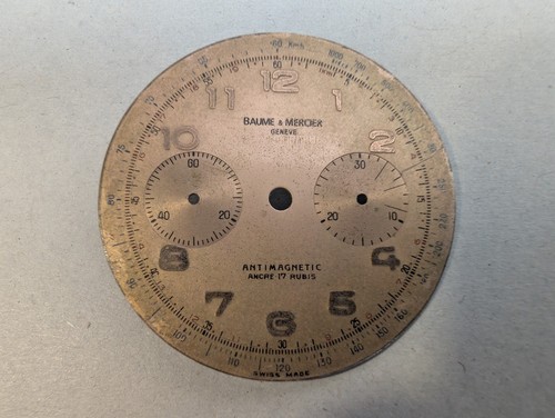 Dial vintage baume - dial,