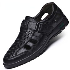 Leather Mens Casual Sandals