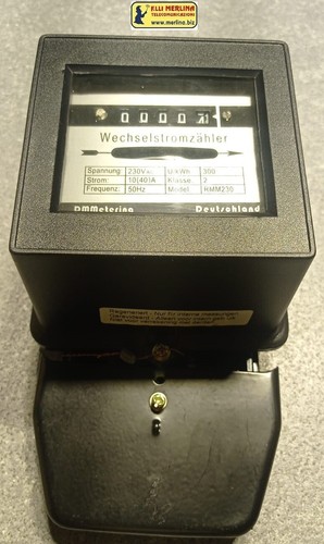Contatore elettrico monofase - elettrico, a