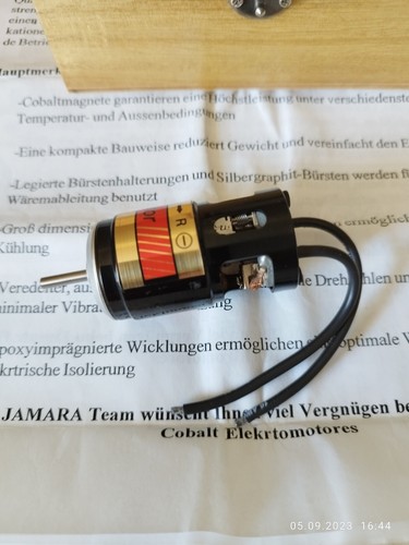Motore elettrico jamara cobalt - elettrico,