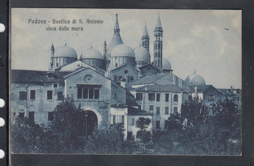 Cartolina padova basilica - padova, di