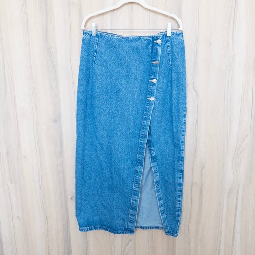 Maxi gonna zara denim - zara, xl