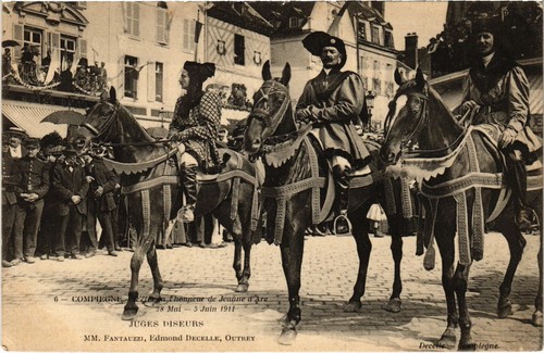 Cpa compiegne fetes - compiegne,