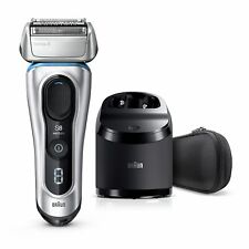 Braun 8370cc Rasoio Elettrico Wet/Dry Ricaricabile 8D Flex Head SCATOLA APERTA