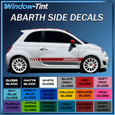 Adesivo decalcomania strisce laterali Fiat Abarth 500 595 695 (set di 2) Twin Air Sport Pop