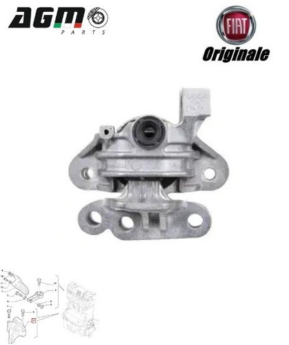 Supporto motore anteriore - anteriore, dx