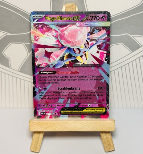 Carta pokémon mega - diancie, ex