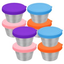  8 Pcs Ciotola Acciaio Inox