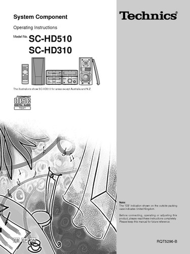 Technics hd310 - technics, se-hd310