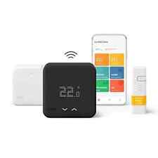 tado° Kit Base, Termostato Smart Wireless V3+, Black, Termostato wifi (Q8A)