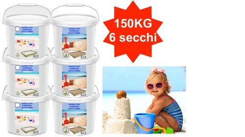 Sabbia gioco bimbi certificata