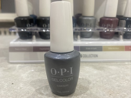 Opi gel color clean slate - slate, 2075