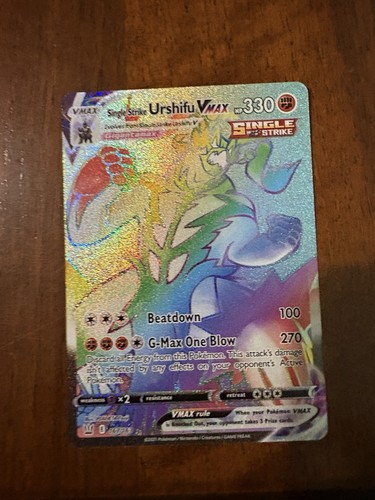 Carte pokémon urshifu - pokémon,