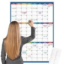 Calendario grande de borrado