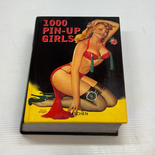 1000 pin girls hardcover - pin-up, (hardcover